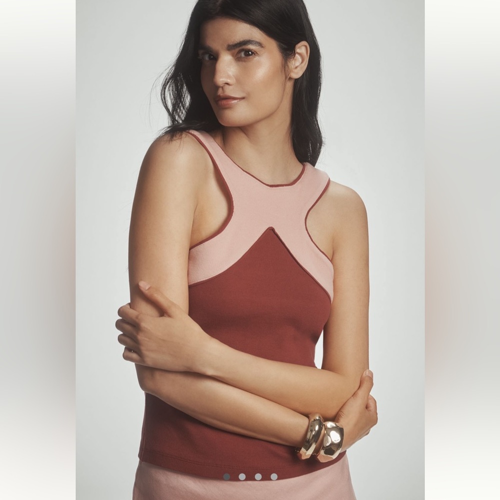 Anthropologie Maeve sleeveless halter tank